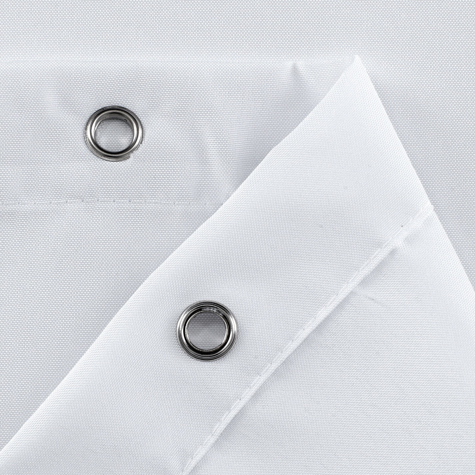 Kate Aurora Hotel Collection Heavy Duty Water, Mold & Mildew Resistant Standard Sized Fabric Shower Curtain Liner - Assorted Colors