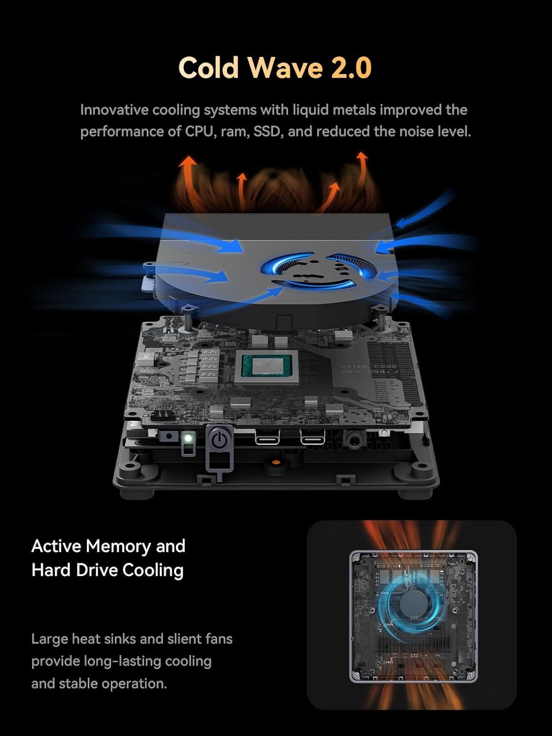 MINISFORUM UM890 Pro Mini PC AMD Ryzen 9 8945HS Processor(up MINISFORUM UM890 Pro Mini PC AMD Ryzen 9 8945HS Processor(up