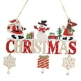 thumbnail image 1 of Placa colgante de madera Gloria Navidad 22 cm con campanas, 1 of 9
