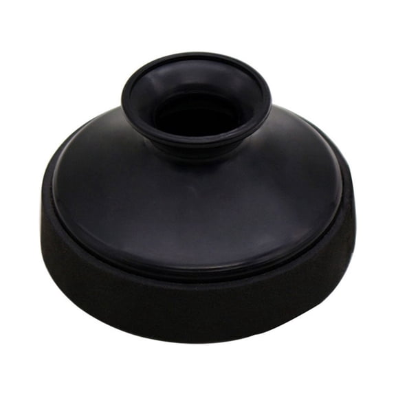 Toystoory Amortiguador silencioso y ligero, silenciador portátil de sonido ABS profesional, silenciador silencioso, instrumento de práctica Accesorios para instrumentos musicales Negro