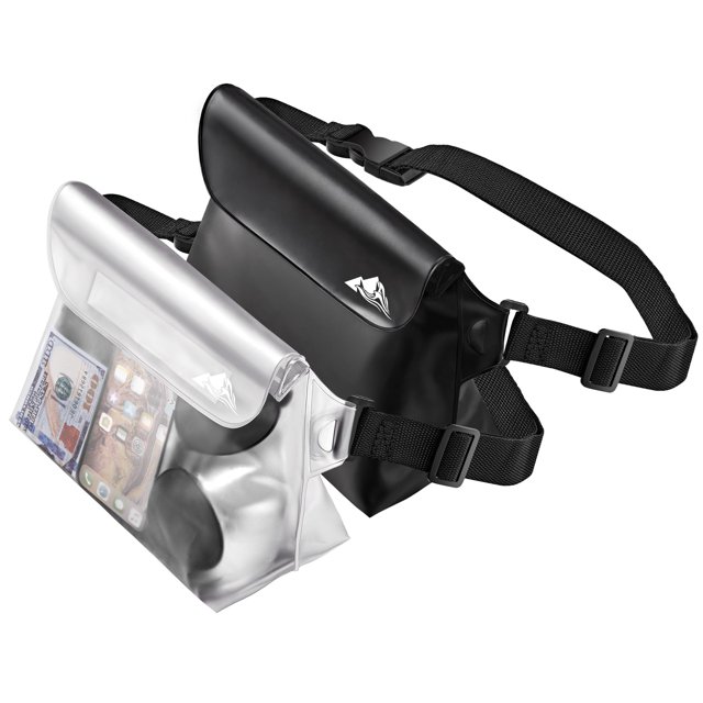 Bolsa impermeable HEETA, paquete de 2 bolsas secas con pantalla táctil de 22 a 44 pulgadas