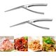 thumbnail image 4 of Herramienta para pelar camarones de 2 piezas, pelador de camarones de acero inoxidable, herramientas de cocina, pinzas para pelar camarones de alta calidad, pelador de camarones para pelar camar, 4 of 5