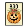 thumbnail image 2 of Stupell Industries Boo Seasonal Halloween Flowers Holiday Painting White Framed Art Print Wall Art, 2 of 5