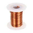 thumbnail image 1 of Uxcell Alambre Magnético 16 AWG, Alambre de Cobre Esmaltado de 16 Calibres, Alambre de Bobina Magnética de 4 oz para Transformador, Motor, Eléctrico, 155C(311F), 1 of 5