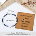 thumbnail image 3 of Stocking Stuffers for Women, Beaded Bracelets for Women, Sometimes You Forget You're Awesome, Unique Christmas Gifts for Women, Mom, Daughter, Best Friend on Birthday Valentine, 3 of 7