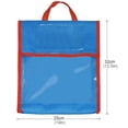 thumbnail image 3 of Bolsa de almacenamiento de libros para niños, bolsa de portátil de poliéster capacidad para niños y niñas - Azul CUTICAT Bolsas de libros portátiles, 3 of 8