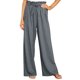 thumbnail image 2 of Sunloudy Pantalones casuales de pierna ancha para mujer, pantalones sueltos de longitud completa de cintura media atados de color sólido para damas, S / M / L / XL / XXL Sunloudy  S M L XL XXL, 2 of 7