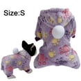 thumbnail image 2 of Ropa de algodón para perros, material de franela con bolas de lana, ropa de otoño e invierno para mascotas, 1277, 2 of 6
