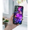 thumbnail image 5 of WIRESTER Shockproof Soft Rubber Cover Case for Samsung Galaxy S22 6.1" 2022, Purple Nebula Galaxy, 5 of 5