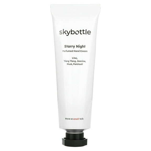 Skybottle Perfumed Hand Cream StarryNight with Ylang Ylang Must Scent, Softening&Soothing Daily Hand Cream with Niche Scents Containing Shea Butter, Hyaluronic Acid, Sunflower Seed Extract, 1.7 Fl. O