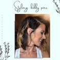 thumbnail image 4 of 2.75'' Large Bobby Pins Blonde 240PCS Jumbo Bobby Hair Pins Gold Long Bobby Pins for Thick Hair with Box, 4 of 5