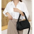 thumbnail image 2 of LHSHID Nylon Hobo Bag for Women Shoulder Crossbody Bag Large Totes Lightweight Handbag Purse Top Handle Bag, 2 of 6