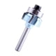 thumbnail image 1 of 1/4 Pulgadas Vástago R2mm Roundover Bit Carpintería DIY Herramientas Eléctricas Duraderas Para Mejoras Para Sharpla Brocas de enrutador 4 dientes, 1 of 7