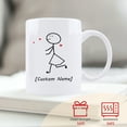 thumbnail image 6 of KAAYEE His Heart and Hers Run in Both Directions Matching Couple Mugs Set for Anniversary Wedding Gifts,Cooffee Cups for Couples,Him and Her,Valentines,Birthday,Engagement,12oz,White, 6 of 7