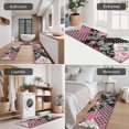 thumbnail image 5 of Pioneer Flower Floral Print Pattern Kitchen Rugs Sets Of 3,Kitchen Runner Rugs Non Skid Washable,Decorative Kitchen Floor Mats for Kitchen,Sink,Laundry,17"x30"+ 17"x47" + 17"x59", 5 of 6