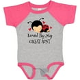 thumbnail image 3 of Inktastic Loved by My Great Aunt Boys or Girls Baby Bodysuit, 3 of 5