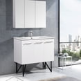 thumbnail image 6 of Annecy 36" Bathroom Vanity in White - Cabinet Only, 6 of 7