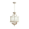 thumbnail image 3 of Quorum Lighting Salento 4-Light Dual Mount Pendant, Persian White, 13W, 20.5H, 3 of 7
