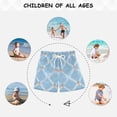thumbnail image 6 of Blue Checkerboard White Bows Strawberries Swim Trunks Board Shorts Beach Pants Bathing Bottoms 2T, 6 of 8