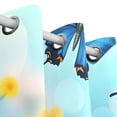 thumbnail image 3 of Yellow Daisy Butterflies Blackout Curtains 55W x 72/84L Living Room Bedroom Curtains Heat Insulation and Sun Protection 2-Pack, 3 of 6