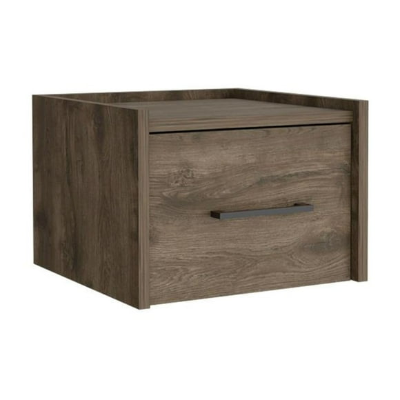 Floating Nightstand, Space-Saving Design with Handy Drawer and Surface