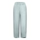 thumbnail image 4 of ¡Liquidación! Pantalones capri para mujer, pantalones casuales de verano, talla grande, cintura alta, algodón, sueltos, largos y rectos, verde menta, talla 3XL., 4 of 5