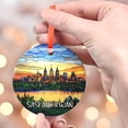 thumbnail image 4 of Saskatchewan Christmas Ornament, Ceramic, Acrylic - City Travel Souvenir, Tree Hanging, Holiday Keepsake 2025, Wanderlust Gift, Collector’s Piece, Holiday Tree Decoration, 4 of 5