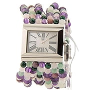 Movado 7101054 Womens Swiss Bellina Multicolored Pearl Bracelet Stainless Steel Watch