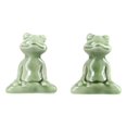 thumbnail image 4 of PFDDRW Miniature Frog Figurine Small Frog Statue Tea Pet Sculpture Miniature Hot, 4 of 8