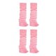 thumbnail image 3 of Guardurnaity 2 paquetes/lote estilo textura todo Fashinable 2 piezas colorido elegante calentador de piernas para textura Multicolor todo fósforo Rosa 1 2piezas, 3 of 6