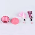 thumbnail image 2 of LED Cat Ball Toy USB Bell Ball Cat Toy Kitten Toy with 2PCS Cat Teaser Refill, 2 of 10