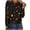 Green, variant on Edvintorg Thanksgiving Women's Casual Shirts Long Sleeve Crewneck Basic Plus Size Tops Lightweight Womens Blouses Fall Clothes for Women