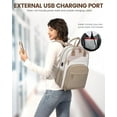 thumbnail image 6 of Lovevook Backpack Purses for Women, 15.6 Inch Laptop Backpack College Computer Bag, Multi-Functional Travel Work Bag Teacher Nurse Bag with USB Charging Port, 6 of 6