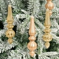 thumbnail image 5 of Christmas Ornaments Set Conical Shape Shatterproof Shine Plastic Christmas Ball Finial Drop Christmas Ornaments Xmas Hanging Pendants Christmas Tree Ornament, 5 of 8