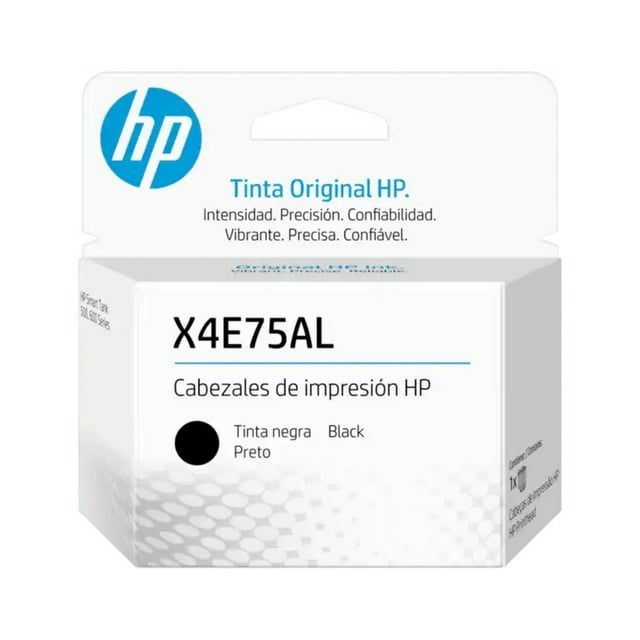 Cabezal de impresión HP X4E75AL negro HP Inktank