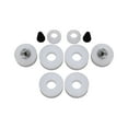 thumbnail image 1 of From China UINIEBOOM A body Window Roller Rear Quarter Glass Set, 2 threaded lower rollers/4 upper rollers/2 window regulator rollers Compatible with GM Chevy 442 GS 1968-1972, 1 of 9