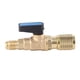thumbnail image 4 of Válvula De Refrigeración De Aire Acondicionado De CA Compatible Con R22 SAE, Con Adaptador De Válvulas De Manguera De Carga De Líquido Refrigerante De Materia De Latón, 4 of 8