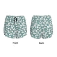thumbnail image 5 of Qekee Floral for 2 in 1 Flowy Running Shorts for Women High Waisted Gym Tennis Shorts Double Layer Shorts with Pocket, 5 of 9