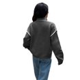 thumbnail image 4 of Elegant Women's Knitted Pullover Sweater Long Sleeve Crewneck Soft Comfortable Warm Outerwear for Fall Winter Casual Fashion Apparel, 4 of 6