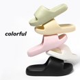 thumbnail image 2 of Sunmmer-Zapatillas de casa para mujer y hombre, chanclas con plataforma antideslizante, cómodas, para espectáculo de baño y playa al aire libre, 2 of 6
