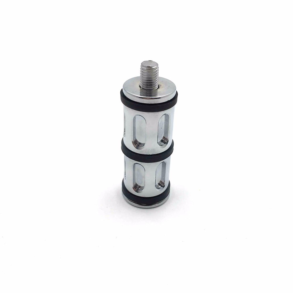 Motorcycle Slipstream Foot Peg 1 1//4/" 1.25/"Mount Kit For Harley Softail Deluxe