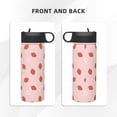 thumbnail image 3 of Easygdp Hand Drawn Strawberry 18oz Sports Insulated Kettle With Straw Insulated Water Bottle For Running Hiking Cycling Climbing Man'S Womens Sports Water Bottle, 3 of 8