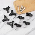 thumbnail image 5 of 8 Sets Lawn Mower Handle Bolts, Triangle Handle Knob Nut Screw Bolt Lawnmower Handle Wing Nut Universal Fixing Nut, 5 of 5