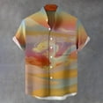thumbnail image 6 of Ankishi Men's Hawaiian Shirts Japanese Dragon Print Holiday Button Up Shirt Trendy Summer Clothes Loose Basic Tops, 6 of 6