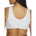 thumbnail image 2 of Women's Bali DF3491 Comfort Revolution EasyLite Seamless Wirefree Bra (Splatter Gloss White S), 2 of 3