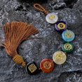 thumbnail image 2 of Adorno colgante de 7 chakras Reiki Healing Energy Balance Amulet Afortunado Sencillez, 2 of 5
