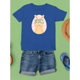 thumbnail image 3 of Cute Pink Easter Bunny T-Shirt Juniors -Image by Shutterstock,  x-Large, 3 of 4