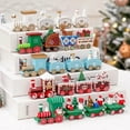 Alex Mini Christmas Train Toy Plastic Christmas Train for Home Décor
