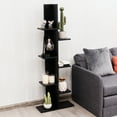 thumbnail image 6 of Costway 7-Tier Bookshelf Bookcase Plant Display Shelf Rack Storage Holder Wooden Black, 6 of 12