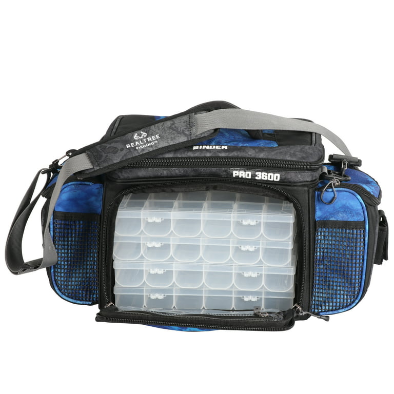 Realtree Adult Unisex Pro 3600 Fishing Tackle Box Binder Top Bag
